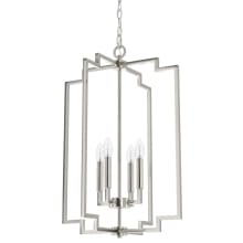 Zoanne 4 Light 19" Wide Taper Candle Multi Light Pendant