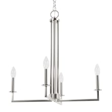 Bearden 4 Light 24" Wide Taper Candle Style Chandelier