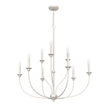 Southcrest 9 Light 36" Wide Taper Candle Style Chandelier