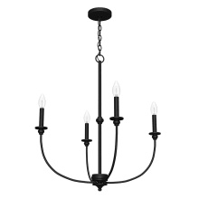 Southcrest 4 Light 26" Wide Taper Candle Style Chandelier