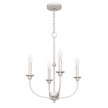 Southcrest 4 Light 18" Wide Taper Candle Style Chandelier