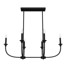 Southcrest 6 Light 36" Wide Taper Candle Style Chandelier