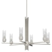 Gatz 6 Light 28" Wide Chandelier