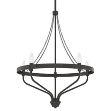 Merlin 5 Light 20" Wide Taper Candle Style Chandelier