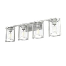 Astwood 4 Light Vanity Light with Cylinder Shades
