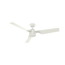 Cabo Frio 52" 3 Blade Indoor / Outdoor Ceiling Fan with Wall Control