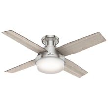 Dempsey 44" 4 Blade LED Indoor Ceiling Fan with Remote Control Included