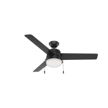 Aker 52" 3 Blade Indoor / Outdoor LED Ceiling Fan