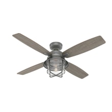 Port Royale 52" 4 Blade Indoor / Outdoor LED Ceiling Fan with Remote Control Included