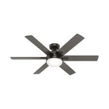 Hardaway 52" 6 Blade LED Indoor Ceiling Fan with Remote Control