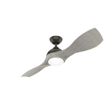 Milstream 56" 2 Blade Outdoor LED Ceiling Fan with Remote Control