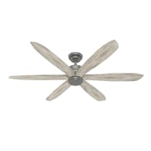 Rhinebeck 58" 6 Blade Indoor LED Ceiling Fan with Wall Control