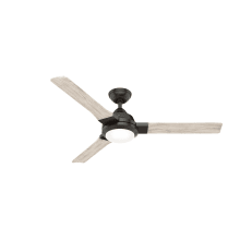 Leti 54" 3 Blade LED Indoor Ceiling Fan with Wall Control