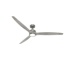 Park View 72" 3 Blade Indoor LED Ceiling Fan with Remote Control
