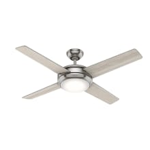 Marconi 52" 4 Blade LED Indoor Ceiling Fan with Wall Control