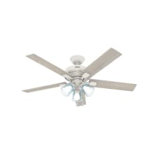 Whittier 52" 5 Blade LED Indoor Ceiling Fan
