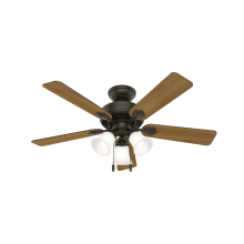 Swanson 44" Indoor Ceiling Fan with LED Light Kit