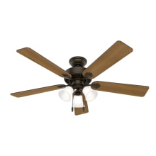 Swanson 52" Indoor Ceiling Fan with LED Light Kit