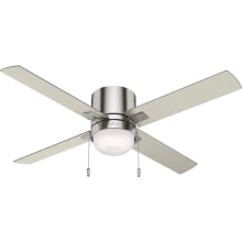 Minikin 52" 4 Blade LED Indoor Ceiling Fan