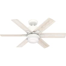 Radeon 44" 6 Blade Smart LED Indoor Ceiling Fan with Wall Control
