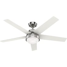 Garland 52" 5 Blade LED Indoor Ceiling Fan with Wall Control