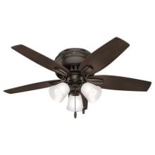 Newsome 42" Hugger Indoor Ceiling Fan with LED Light Kit Included