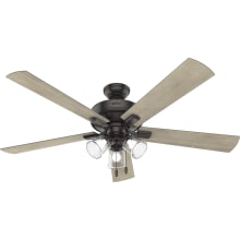 Crestfield 60" 5 Blade LED Indoor Ceiling Fan