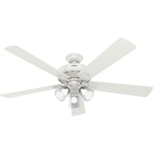 Crestfield 60" 5 Blade LED Indoor Ceiling Fan