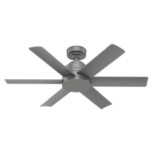 Kennicott 44" 6 Blade Indoor / Outdoor Ceiling Fan with Wall Control
