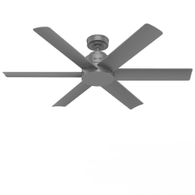 Kennicott 52" 6 Blade Indoor / Outdoor Ceiling Fan with Wall Control
