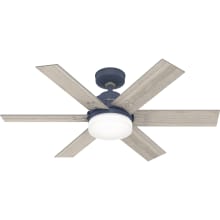Pacer 44" 6 Blade LED Indoor Ceiling Fan with Remote Control