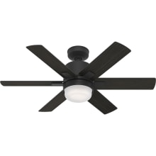 Radeon 44" 6 Blade Smart LED Indoor Ceiling Fan with Wall Control