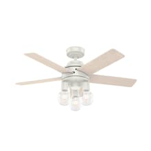 Hardwick 44" 5 Blade Indoor LED Ceiling Fan with Remote Control