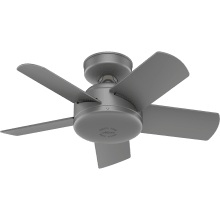Omnia 30" 5 Blade Indoor / Outdoor Ceiling Fan with Wall Control