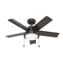 Seawall 44" 5 Blade Indoor / Outdoor LED Ceiling Fan