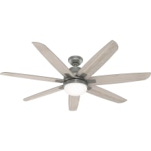 Wilder 60" 7 Blade LED Indoor Ceiling Fan with Wall Control