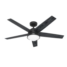 Lykke 52" 5 Blade LED Indoor Ceiling Fan with Remote Control