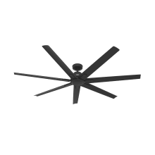 Downtown 72" 7 Blade Indoor / Outdoor Ceiling Fan with Wall Control