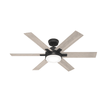 Georgetown 52" 6 Blade Indoor LED Ceiling Fan