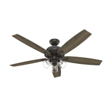Dondra 60" 5 Blade Indoor LED Ceiling Fan