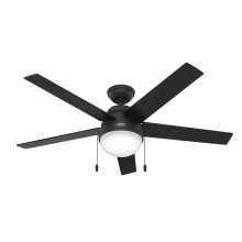 Anslee 52" 5 Blade LED Indoor Ceiling Fan