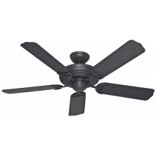52" Energy Star Rated Indoor / Outdoor Ceiling Fan - 5 Blades Included