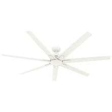 Downtown 72" 7 Blade Indoor / Outdoor Ceiling Fan with Wall Control