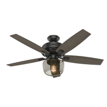 Bennett 52" 5 Blade LED Indoor Ceiling Fan with Remote Control Included