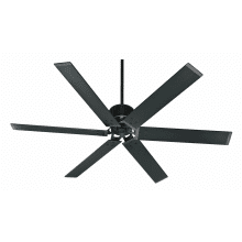 HFC 72" Indoor / Outdoor Ceiling Fan - Aluminum Blades and Wall Control Included