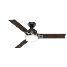 48" Indoor Ceiling Fan - Remote Control and LED Light Kit Included