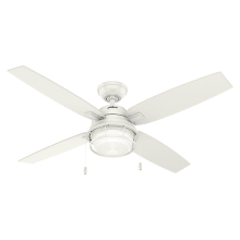 Ocala 52" Indoor / Outdoor Ceiling Fan with LED Light Kit and Reversible Blades