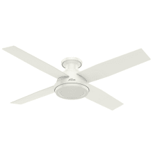 52" 4 Blade Indoor Ceiling Fan with Remote Control Included
