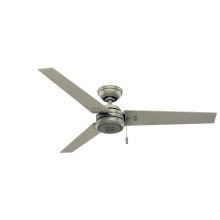 Cassius 52" 3 Blade Outdoor Ceiling Fan with Pull Chain Included
