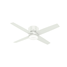 Advocate 54" Smart Home Hugger Indoor Ceiling Fan - DC Motor, Remote Control and LED Light Kit Included
